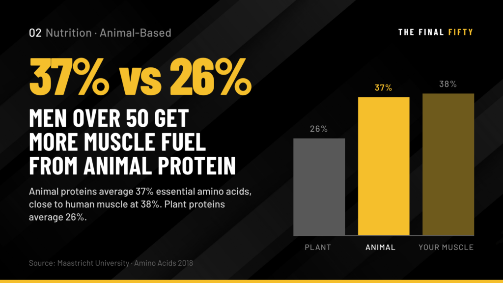 Why Animal-Based Nutrition Is the Correct Foundation for Men Over 50